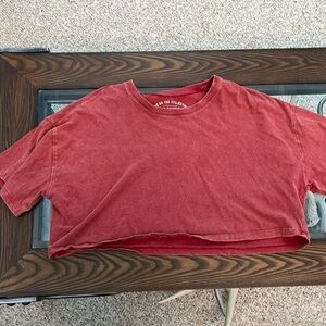 Aeropostale crop boyfriend tee